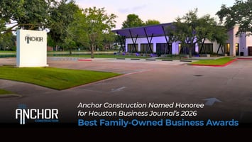 Anchor Construction Fastest Growing Business in Houston