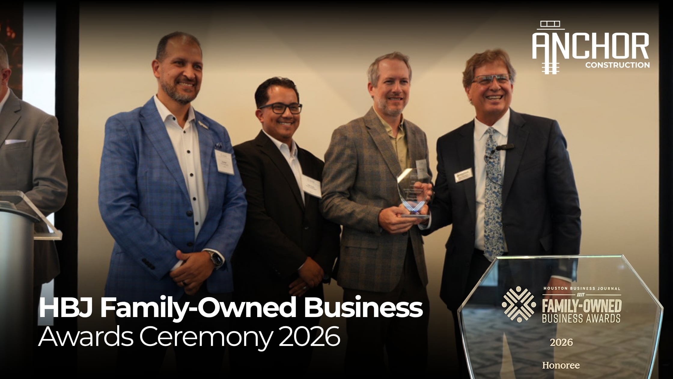 Brock and Sonya Bly, Founders of Anchor Construction, Featured in Houston Business Journal