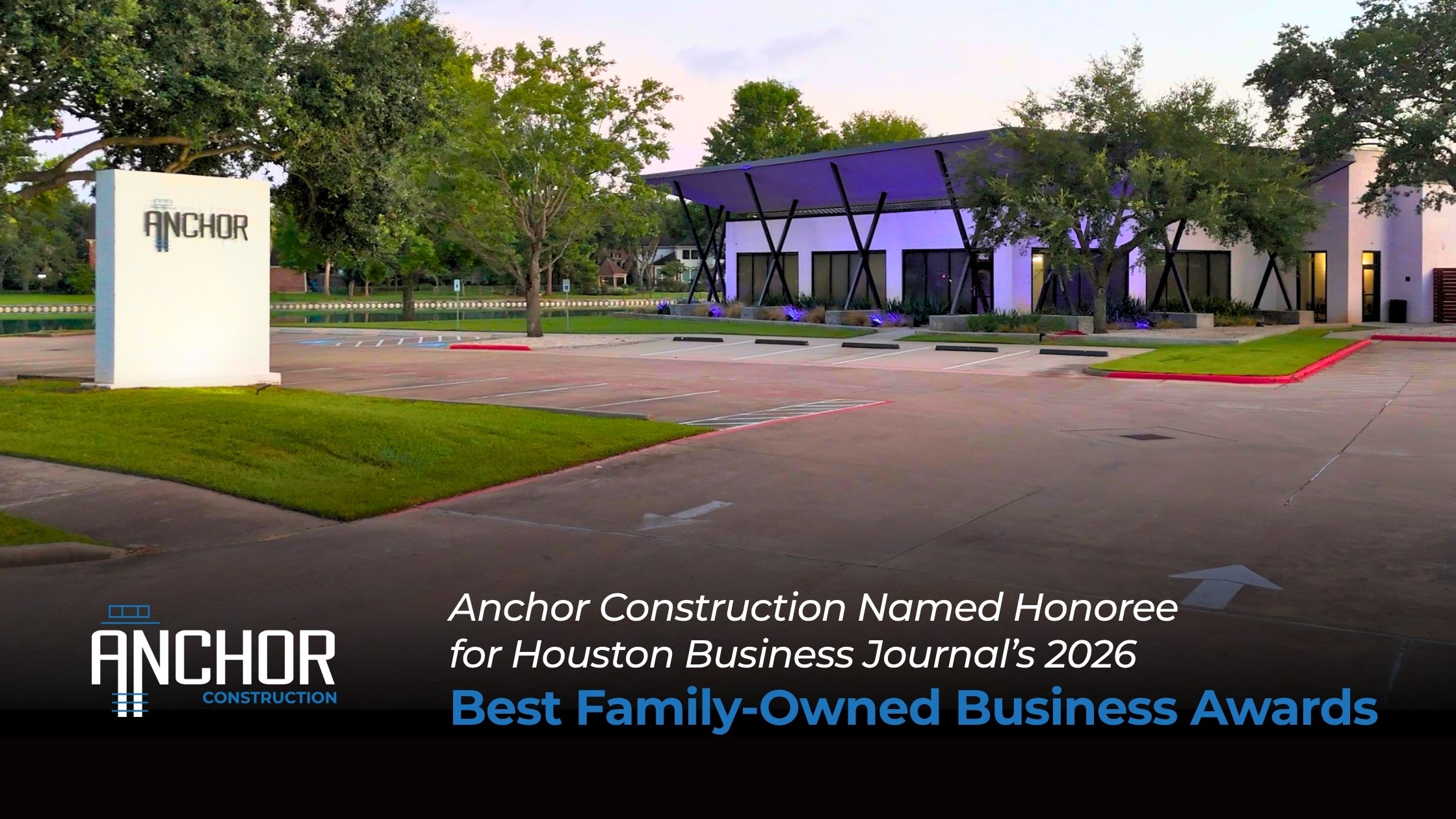 Anchor Construction Fastest Growing Business in Houston
