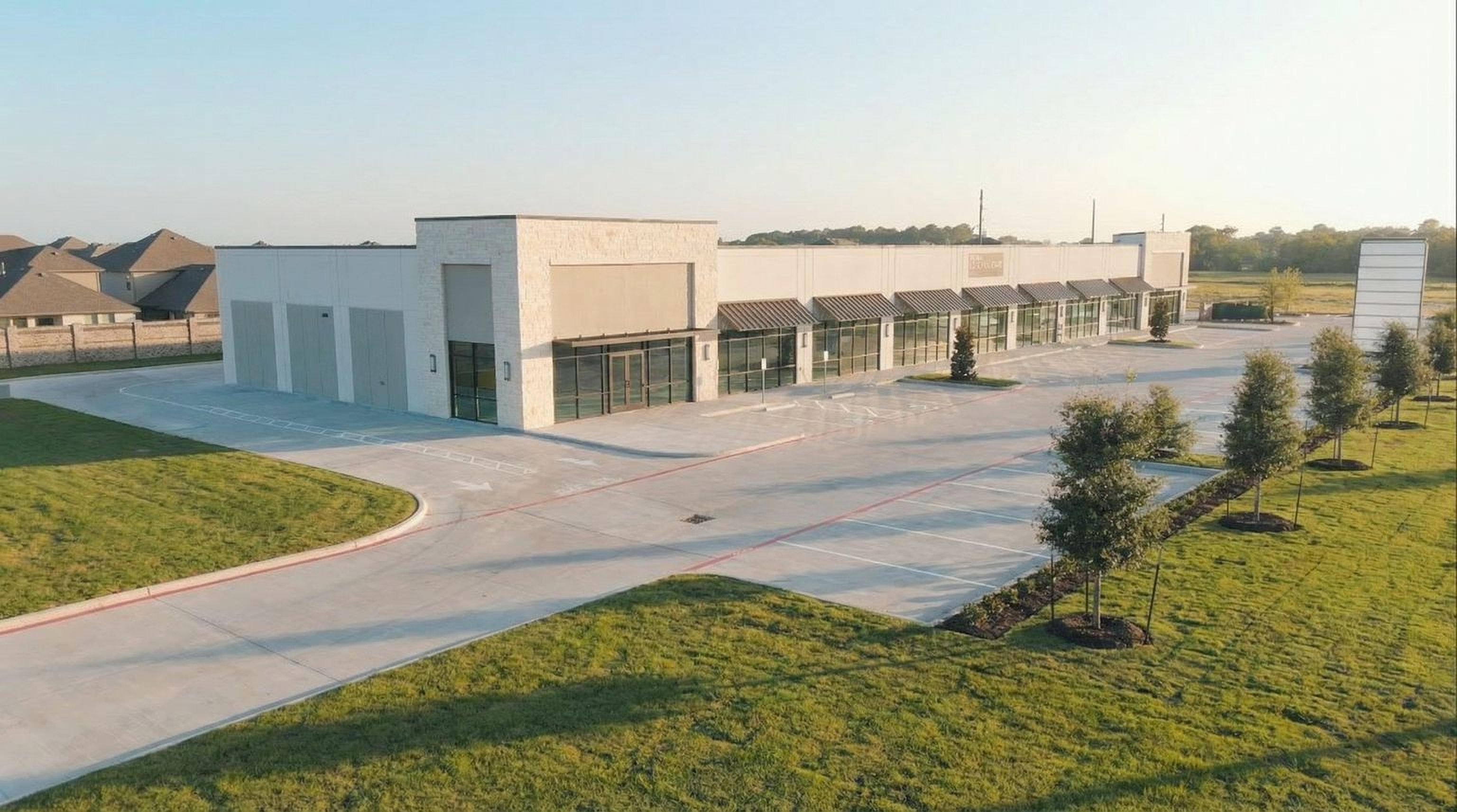 Cypress Green Retail Center - Anchor Construction