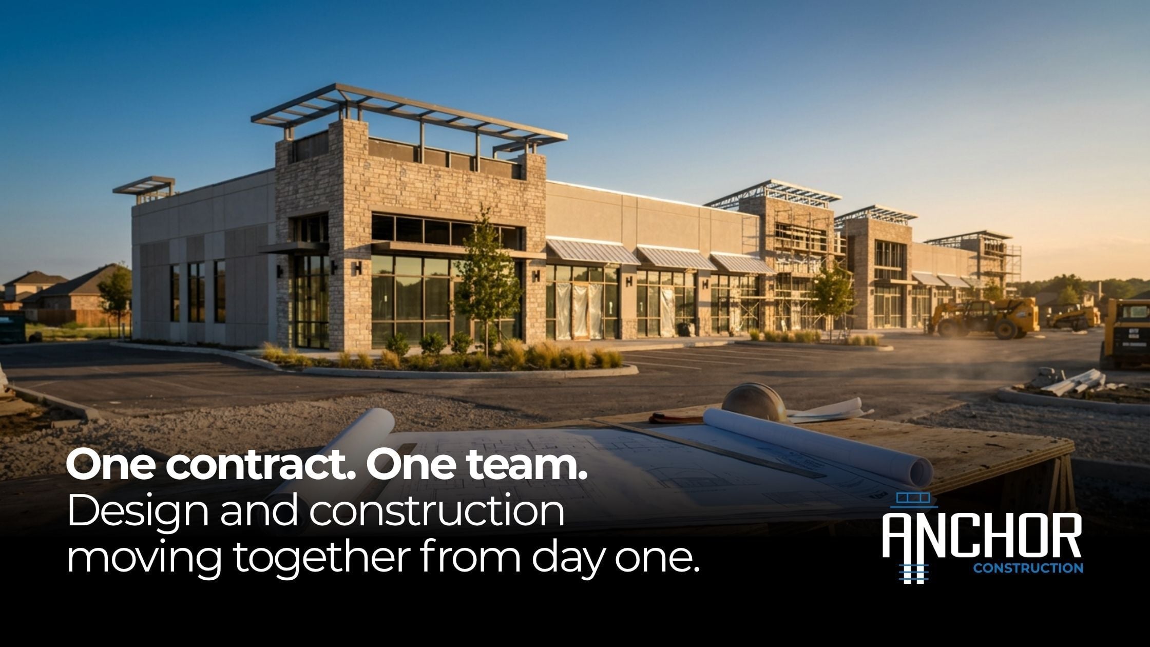 Retail design build services Houston Texas chain rollout construction Anchor Construction